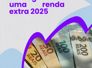 Post instagram encontre o melhor empréstimo dinheiro simples em roxo e azul